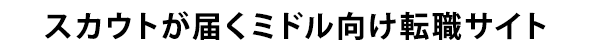 ミドル向け転職サイト